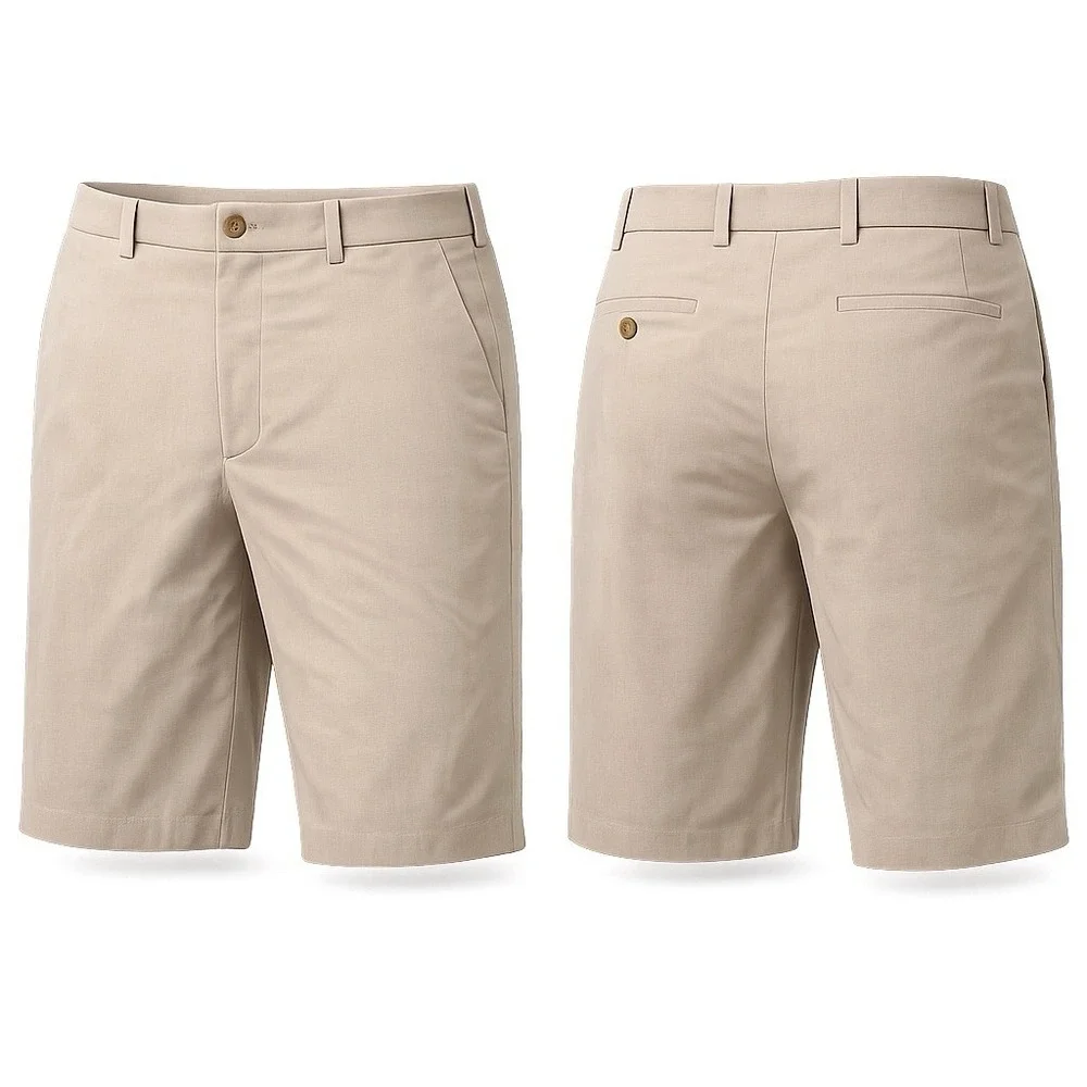 Grand Slam Shorts Men's  34 Khaki Tan Performance Golf